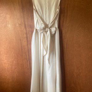 Elizabeth Weyman linen silk dress
